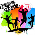 Portrait de espace jeunes elliant
